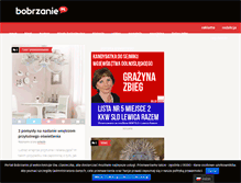 Tablet Screenshot of bobrzanie.pl